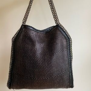Stella McCartney Falabella woven weave tote
